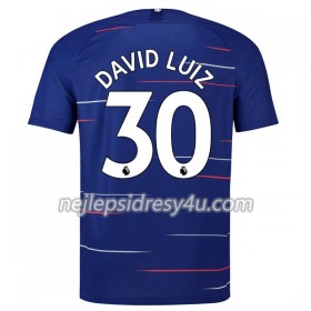Fotbalový Dres Chelsea David Luiz 30 Domácí 2018/19